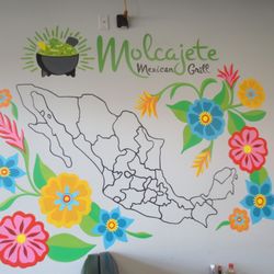 Molcajete Mexican Grill - Beautiful mural