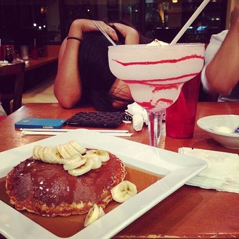 Flashback Diner & Coffeehouse - Pancakes and strawberry milkshake. - Diners Near Me - Davie, Florida Flashback Diner & Coffeehouse - Pancakes and strawberry milkshake. - Diners Near Me - Davie, Florida