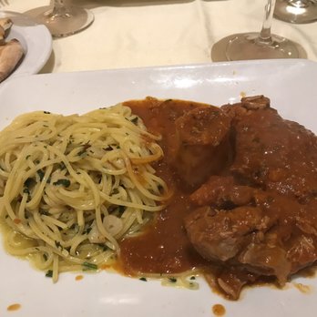 Settembrini 18 - Veal Ossocbuco, with pasta - Italian Near Me - Milan, Michigan Settembrini 18 - Veal Ossocbuco, with pasta - Italian Near Me - Milan, Michigan
