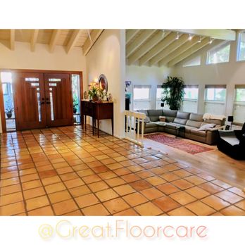 Great Floorcare - Saltillo tile restoration including grout sealing - Flooring Near Me - North Lauderdale , Florida Great Floorcare - Saltillo tile restoration including grout sealing - Flooring Near Me - North Lauderdale , Florida