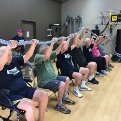 Rock Steady Boxing Desert Cities - Towin' the line at RSB Desert Cities