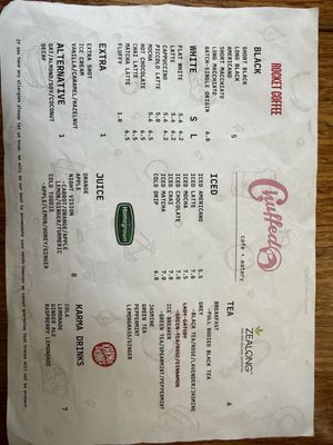 Menu photo 2 Chuffed Auckland, AUK