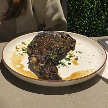 The Cutlery - Our daughter's medium well rib-eye. - Steakhouses Near Me - Honolulu, Hawaii