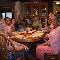 Paradox Thyme - Ladies night at Paradox Thyme: Schroon Lake Tennis players.