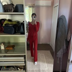 Pink And Honey Boutique - New red pajama soft set!!