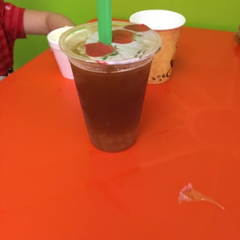 Boba World - Delicious -Passion fruit tea with lychee boba - Coffee & Tea Near Me - Miami, Florida Boba World - Delicious -Passion fruit tea with lychee boba - Coffee & Tea Near Me - Miami, Florida