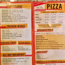 Pac A Sack - Try the pizza~! Honestly the best pie around and only $8.99 for a Large Plain~ take out only.