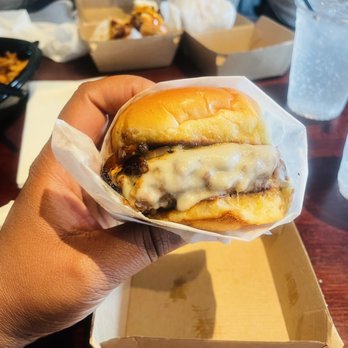 Jay’s Bar and Grill - Swiss Mushroom Burger - American Near Me - Columbia, South Carolina Jay’s Bar and Grill - Swiss Mushroom Burger - American Near Me - Columbia, South Carolina