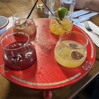 Xicha Brewing - Flight of Margaritas - Latin American Near Me - Salem, Oregon