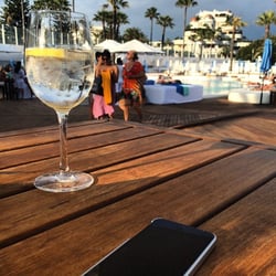 Ocean Club Marbella - Enjoyed a few drinks, very  good music and nice atmosphere :)