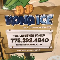 Kona Ice of Carson City - Monday, April 15, 2010: food truck phone number.