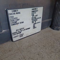 Mama Sarah's - The days menu