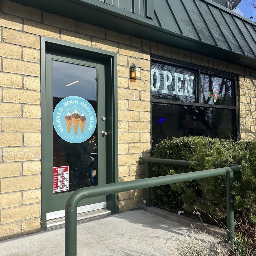Castle Rock Creamery - Exterior - Desserts Near Me - Stateline, Nevada