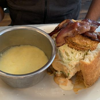 Jacob's Pickles - Biscuit Fried Green Tomatoes - Comfort Food Near Me - New York, New York Jacob's Pickles - Biscuit Fried Green Tomatoes - Comfort Food Near Me - New York, New York