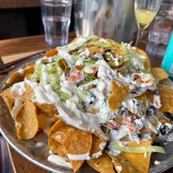 Public Kitchen Reading - pile of nachos