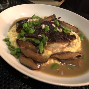 GRATA Italian Eatery - Porcini Crusted Sea Bass - Italian Near Me - Windsor, California