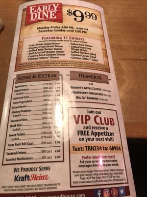 Menu photo 3 Texas Roadhouse Bensalem, PA Menu photo 3 Texas Roadhouse Bensalem, PA