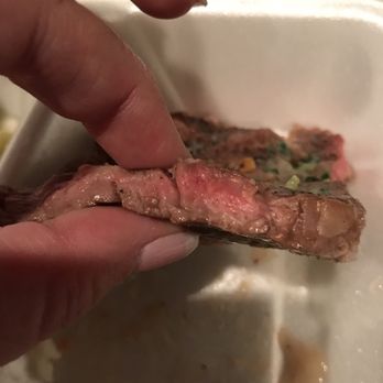 Richter's Antler Cafe - Ordered the 10oz ribeye. This is what was served. This is NOT a $16 steak!! - American Near Me - Spring Branch, Texas Richter's Antler Cafe - Ordered the 10oz ribeye. This is what was served. This is NOT a $16 steak!! - American Near Me - Spring Branch, Texas