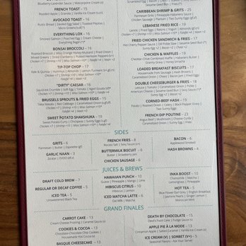 Unconventional Diner - Menu - Breakfast & Brunch Near Me - Washington, DC, District of Columbia Unconventional Diner - Menu - Breakfast & Brunch Near Me - Washington, DC, District of Columbia