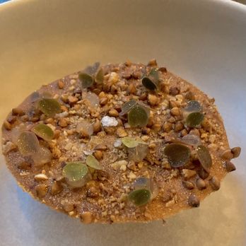 Laurie Raphaël - Foie Gras Terrine w/crisp cracker like topping - French Near Me - Quebec City, Quebec Laurie Raphaël - Foie Gras Terrine w/crisp cracker like topping - French Near Me - Quebec City, Quebec