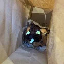 Muffin Break - GF Chocolate and Strawberry Muffin £2.40