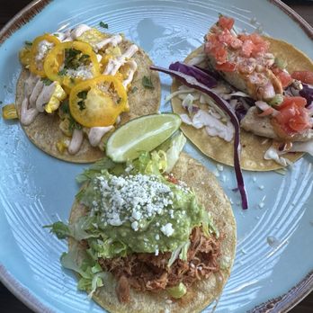 La Popular - Tacos la carte Mahi Mahi Street Corn Tacos Tonga - Mexican Near Me - Roseville, California