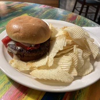 Sitwell's Coffeehouse Act II - Beyond burger with chips - Coffee & Tea Near Me - Cincinnati, Ohio Sitwell's Coffeehouse Act II - Beyond burger with chips - Coffee & Tea Near Me - Cincinnati, Ohio