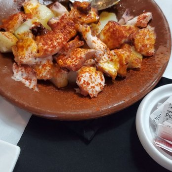 El Rincon Asturiano - Octopus Pulpo A La Gallega - Spanish Near Me - Miami, Florida El Rincon Asturiano - Octopus Pulpo A La Gallega - Spanish Near Me - Miami, Florida
