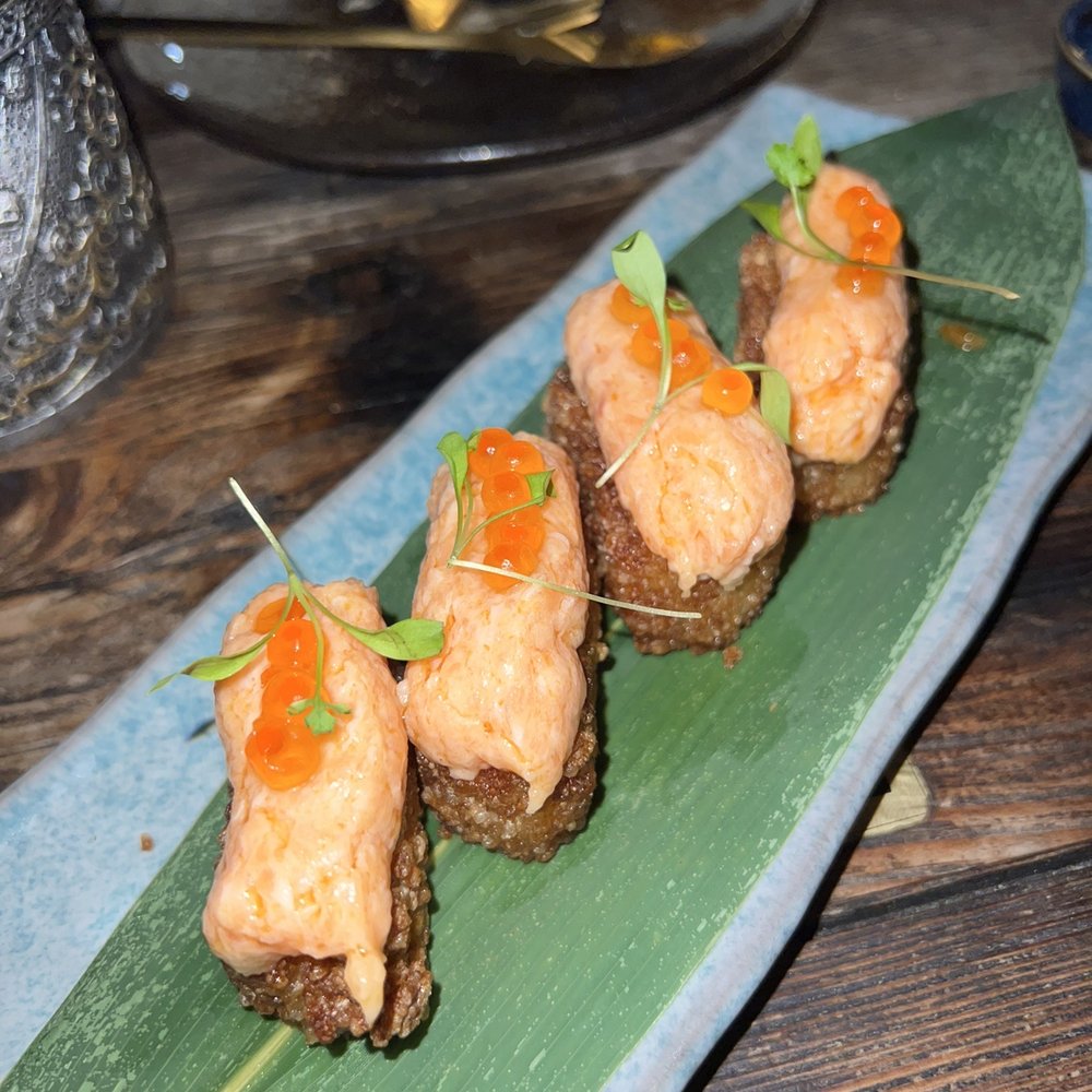 Salvaje - Salmon crispy rice - Japanese Near Me - Miami, Florida Salvaje - Salmon crispy rice - Japanese Near Me - Miami, Florida