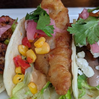 Dominion Bar + Kitchen - Lingcod taco was my favorite - Canadian (New) Near Me - Surrey, British Columbia