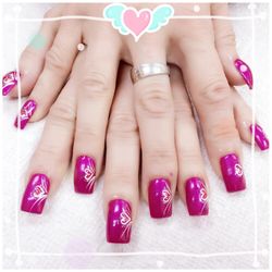 Love Fashion Nails - Valentine's nail art