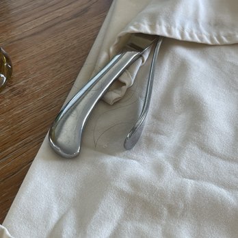 Aracely Cafe - Hair in napkin/utensils - New American Near Me - San Francisco, California