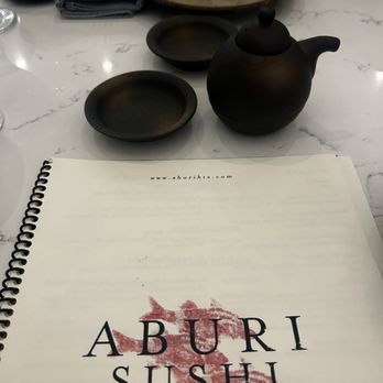 Aburi Sushi - menu - Sushi Bars Near Me - Houston, Texas