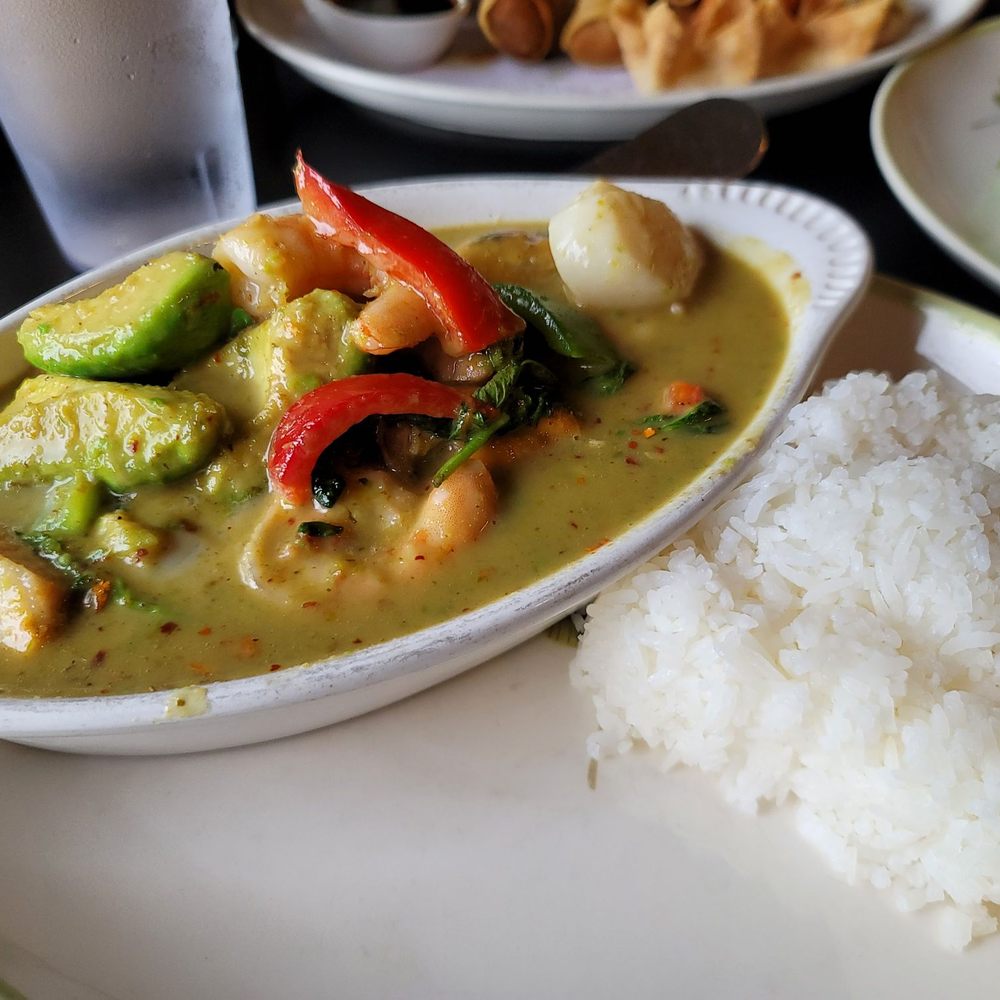 Talay Thai - Avocado Curry Seafood with Jasmine Rice - Thai Near Me - Steamboat Springs, Colorado Talay Thai - Avocado Curry Seafood with Jasmine Rice - Thai Near Me - Steamboat Springs, Colorado