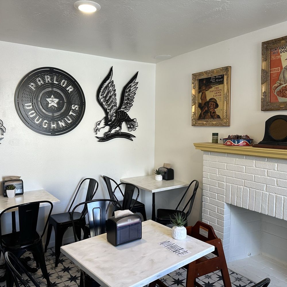 Parlor Doughnuts - Inside seating area - Donuts Near Me - Virginia Beach, Virginia