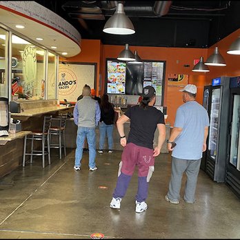 Chando's Tacos - As you enter the restaurant, you'll notice the order counter at the rear and the open kitchen to the left. - Mexican Near Me - Roseville, California Chando's Tacos - As you enter the restaurant, you'll notice the order counter at the rear and the open kitchen to the left. - Mexican Near Me - Roseville, California
