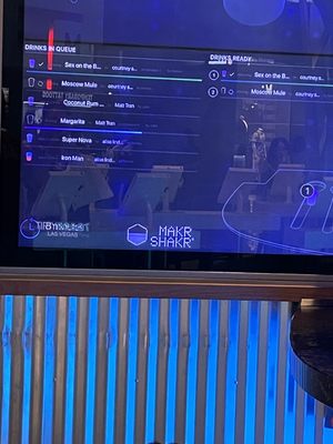 Tipsy Robot at Planet Hollywood by null