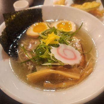 Munchie-Ken - Yuzu Yuzu Shio Ramen with soft boiled egg - Ramen Near Me - Fountain Valley, California Munchie-Ken - Yuzu Yuzu Shio Ramen with soft boiled egg - Ramen Near Me - Fountain Valley, California