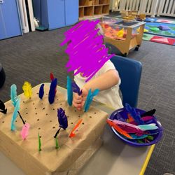 Lake Washington Toddler Group - Fine motor activity