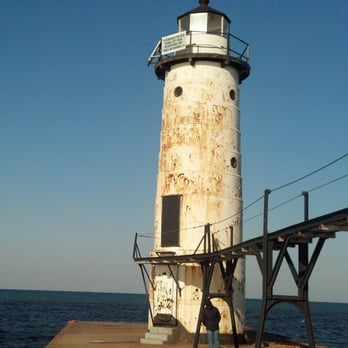 Days Inn by Wyndham Manistee - The lighthouse at the end of the Manistee Pier... - Hotels Near Me - Manistee, Michigan Days Inn by Wyndham Manistee - The lighthouse at the end of the Manistee Pier... - Hotels Near Me - Manistee, Michigan