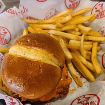 Slim Chickens - Buffalo Ranch Chicken Sandwich Meal - Southern Near Me - Parker, Colorado