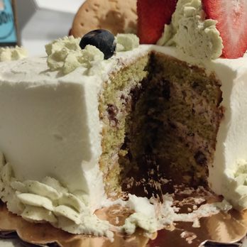 Boba Works - Matcha Red Bean Cream Cake - Inside - Bakeries Near Me - Ocean City, New Jersey