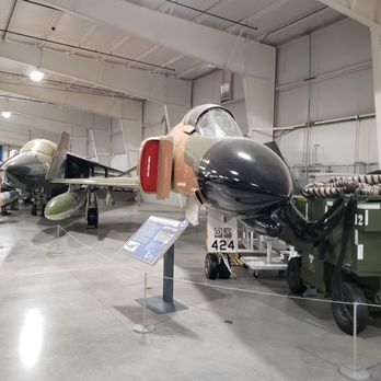 Hill Aerospace Museum - Front view of the F-4 Phantom. - Museums Near Me - Hill Afb, Utah Hill Aerospace Museum - Front view of the F-4 Phantom. - Museums Near Me - Hill Afb, Utah