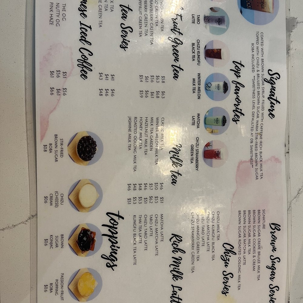 Mochi Dough - Troy - Menu - I guess they also serve tea - Donuts Near Me - Troy, Michigan