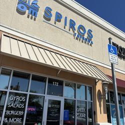 Located in a strip mall
