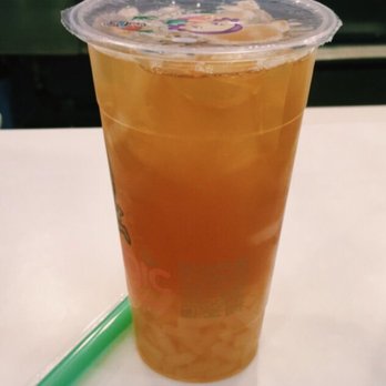 Tea Magic - Lychee bubble tea with lychee jellies - Coffee & Tea Near Me - New York, New York