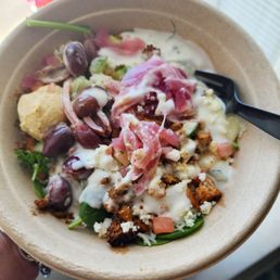 Customized greens + grain bowl Customized greens + grain bowl