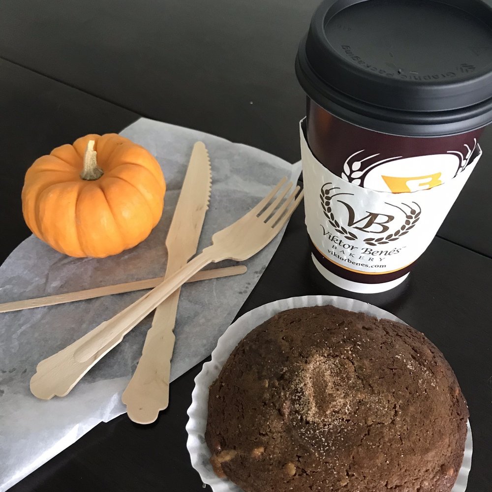 Mamolo's Fine Pastries - Pumpkin muffin top and americano - Bakeries Near Me - Calabasas, California Mamolo's Fine Pastries - Pumpkin muffin top and americano - Bakeries Near Me - Calabasas, California
