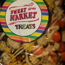 Sweet Market - Chocolate and reeses covered pretzel stick