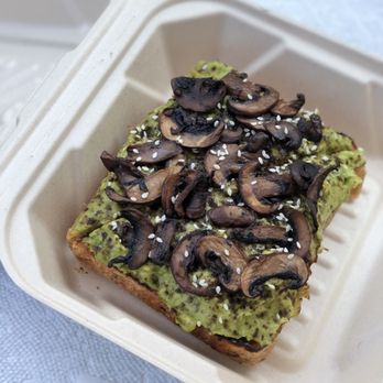 Whata Peach - Truffled Mushroom Toast - Juice Bars & Smoothies Near Me - Studio City, California